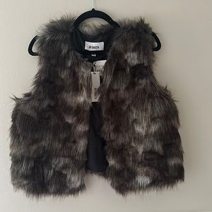 BB Dakota Faux Fur Vest